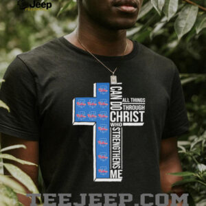 Philadelphia Phillies I can do all things through Christ who strengthens me shirt