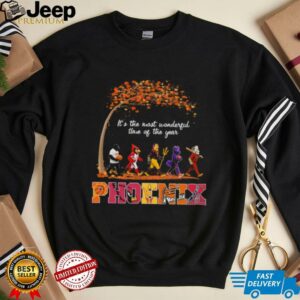 Phoenix Sports Teams Mascot Abbey Road It’s The Most Wonderful Time Of The Year Shirt