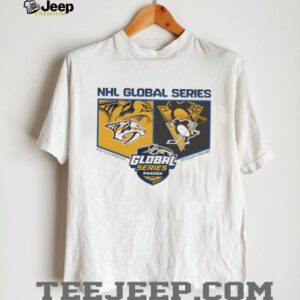 Pittsburgh Penguins vs. Nashville Predators Fanaticity 2025 Global Series shirt