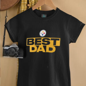Pittsburgh Steelers Best Dad T Shirt2