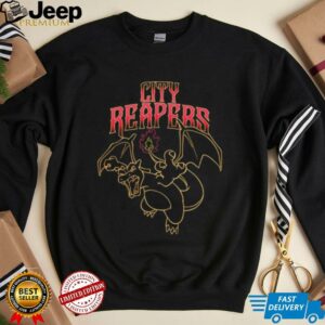 Pokemon City Reapers Charizard T Shirt3