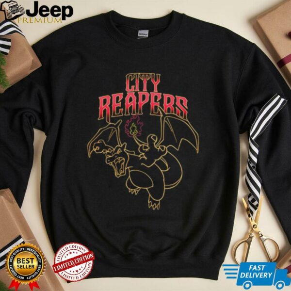 Pokémon City Reapers Charizard  T Shirt