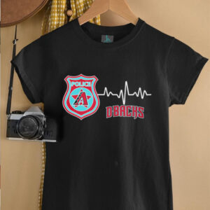 Police heart rate Arizona Diamondbacks shirt