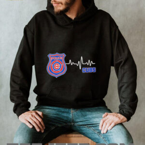 Police heart rate Chicago Cubs shirt2