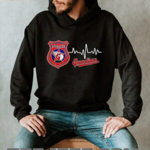 Police heart rate Cleveland Guardians shirt2