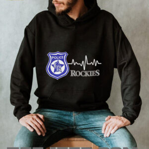 Police heart rate Colorado Rockies shirt2