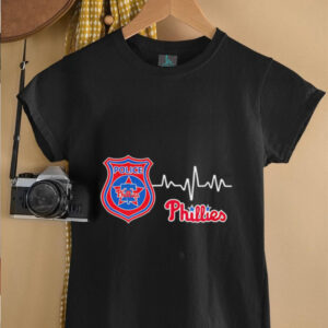 Police heart rate Philadelphia Phillies shirt