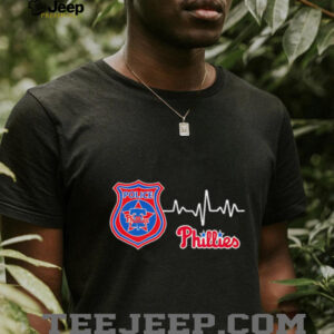 Police heart rate Philadelphia Phillies shirt3