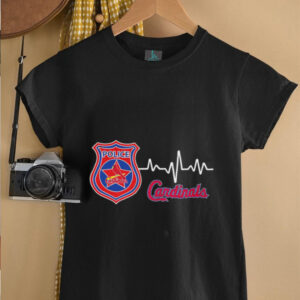 Police heart rate St. Louis Cardinals shirt