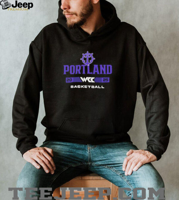 Portland Pilots 2025 WCC Basketball shirt
