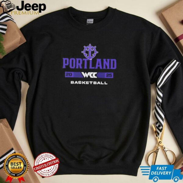 Portland Pilots 2025 WCC Basketball shirt