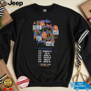 Poster Death Cab For Cutie On Tour 2025 Shirt1