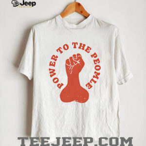 Power to the Peomle shirt