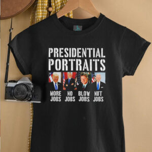 Presidential Portraits Trump Obama Biden Clinton shirt