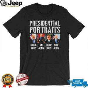 Presidential Portraits Trump Obama Biden Clinton shirt4