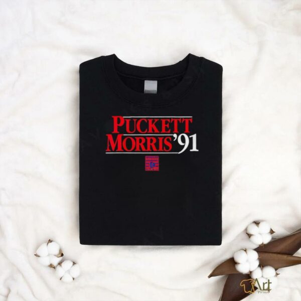 Puckett Morris ’91 National Baseball Hall Of Fame shirt