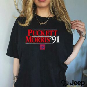 Puckett Morris 91 National Baseball Hall Of Fame shirt3