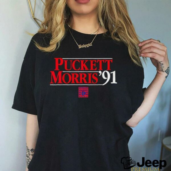 Puckett Morris ’91 National Baseball Hall Of Fame shirt