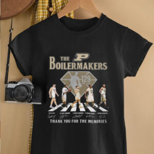 Purdue Boilermakers 129th Anniversary 1896 – 2025 Thank You For The Memories T Shirt2