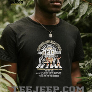 Purdue Boilermakers mens basketball 130 seasons 1896 2026 thank you for the memories unisex t shirt1