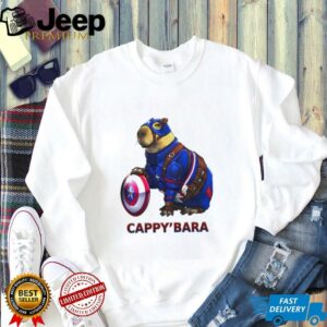Capybara Captainbara Funny Cappybara shirt2