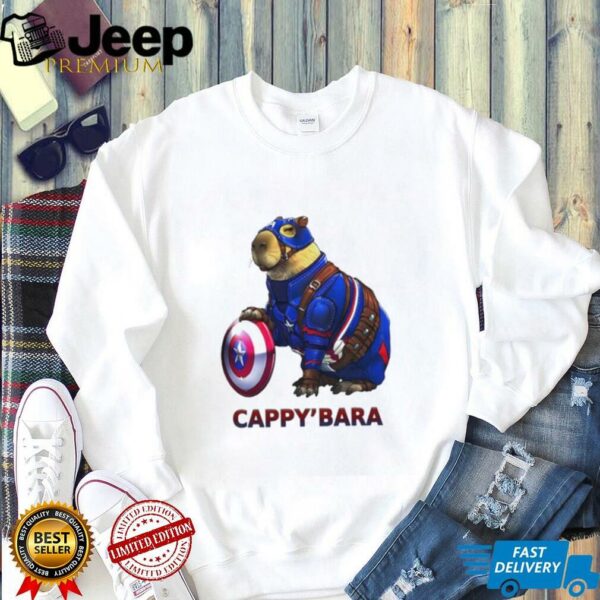 Capybara Captainbara Funny Cappy’bara shirt