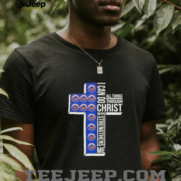 QWAdaXm7 New York Mets I can do all things through Christ who strengthens me unisex t shirt