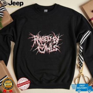 Raised by Owls logo shirt