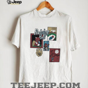 Raising hell cartoon shirt