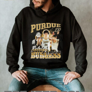 Raleigh Burgess Purdue basketball 90s graphic shirt