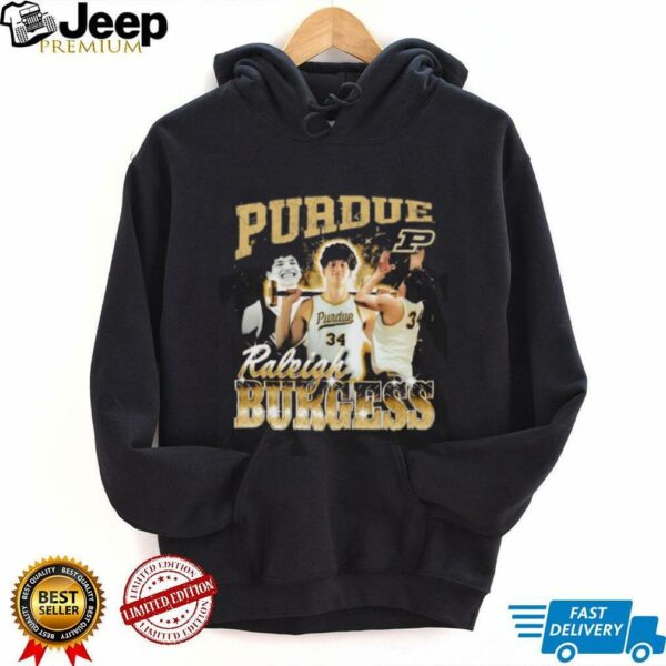 Raleigh Burgess Purdue basketball 90s graphic shirt