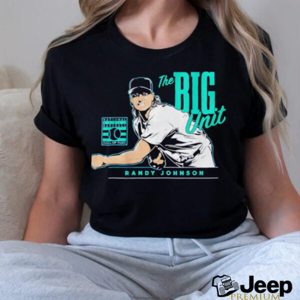 Randy Johnson The Big Unit Seattle Mariners caricature shirt