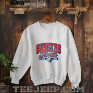 Rangers Texas Since 1972 Classic White Blue Baseball Team shirt4