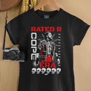 Rated R Cope Era AEW T shirt