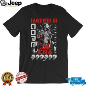 Rated R Cope Era AEW T shirt4