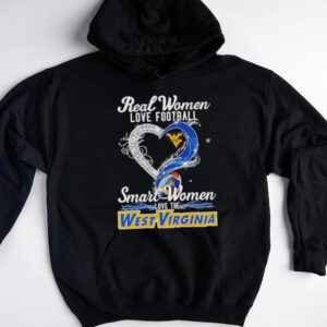 Real woman love football let go West Virginia smart women love the West Virginia shirt3