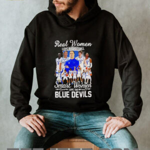 Real women love basketball smart women love the Blue Devils coach and players shirt2