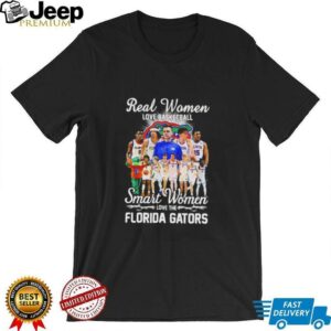 Real women love basketball smart women love the Florida Gators coach and players shirt3
