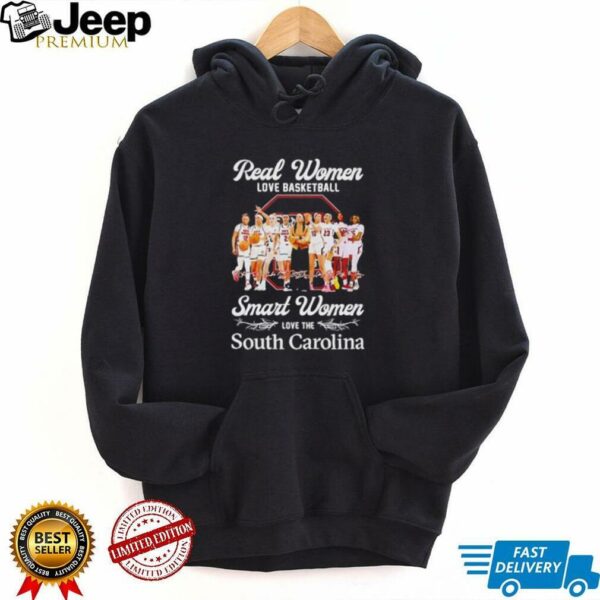 Real women love basketball smart women love the South Carolina shirt
