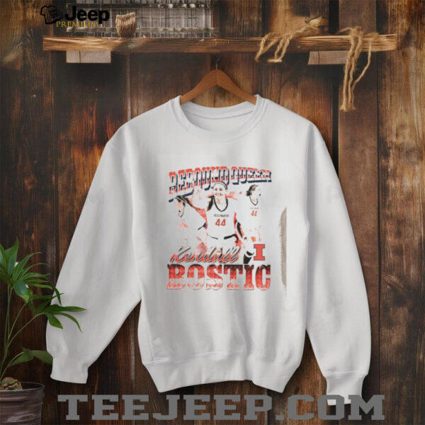 Rebound Queen Kendall Bostic 90s graphic shirt