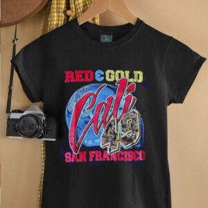 Red Gold Cali 49 San Francisco shirt0