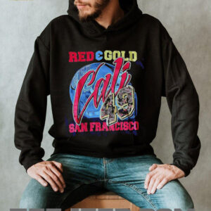 Red Gold Cali 49 San Francisco shirt1