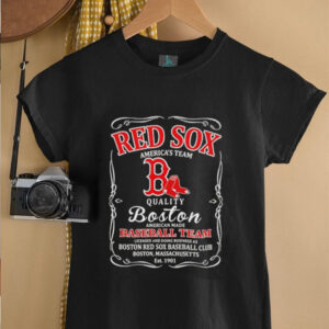 Red Sox Americas team quality Boston American made baseball team shirt0
