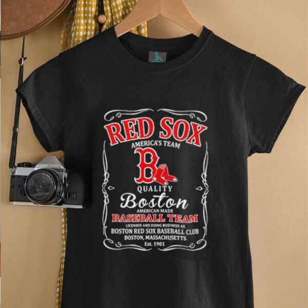 Red Sox America’s team quality Boston American made baseball team shirt
