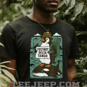 Resist Penguin Activism Graphic Design T Shirt