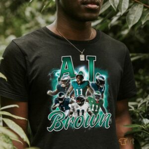 Retro Team Aj Proud Family Brown Last Name 90s Design T Shirt1