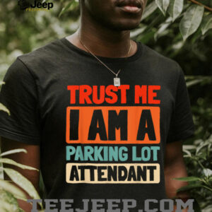 Retro Valet Service Vehicle Vintage Parking Lot Attendant T Shirt