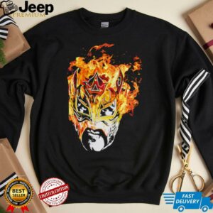 Rey Fenix Flaming Mask shirt