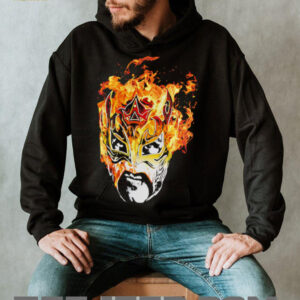 Rey Fenix Flaming Mask shirt3