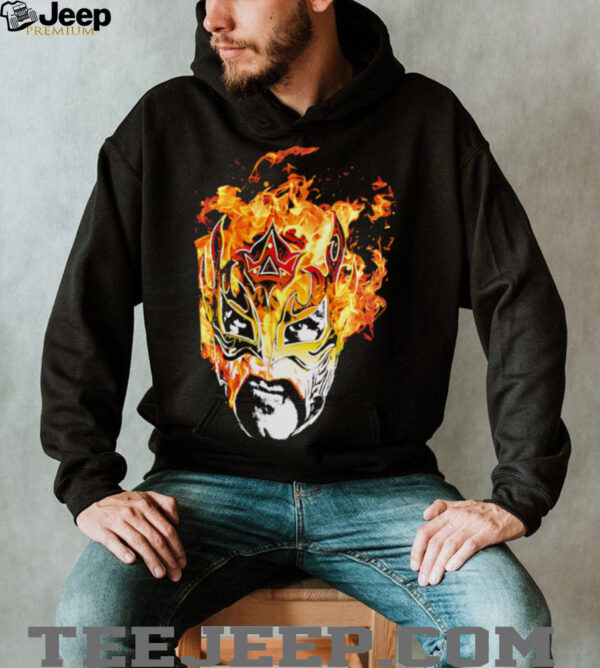 Rey Fenix Flaming Mask shirt